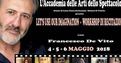 Un work shop con Francesco de Vito Un work shop con Francesco de Vito