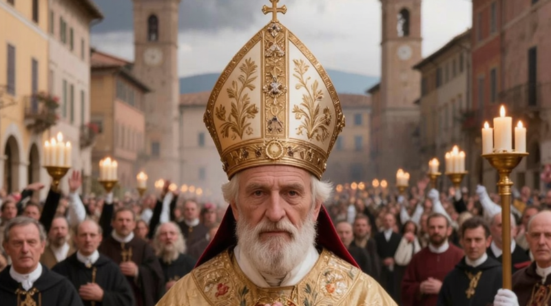 primo conclave Il 29 novembre per precisione, moriva a Viterbium Papa Clemente IV accompagnato da processioni, pianti e grida di passione.
