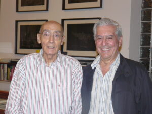 Saramago e Vargas Llosa
