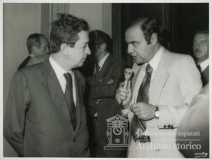 Bruno Vespa e Berlinguer