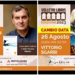 Riparte Velletri Libris 2023 doppio appuntamento con Mario Calabresi e Vittorio Sgarbi