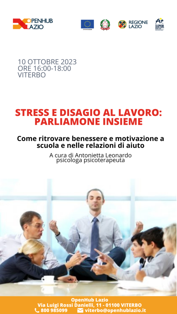 radiotusciaevents.com Stress e disagio