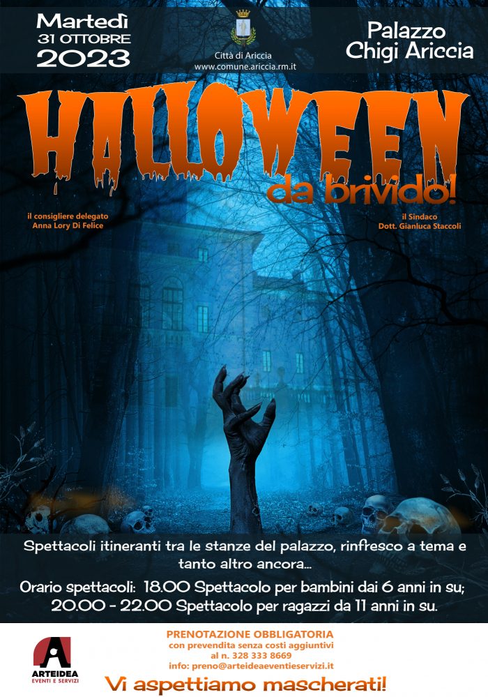 radiotusciaevents.com Ariccia ospiterà "Halloween da brividi"