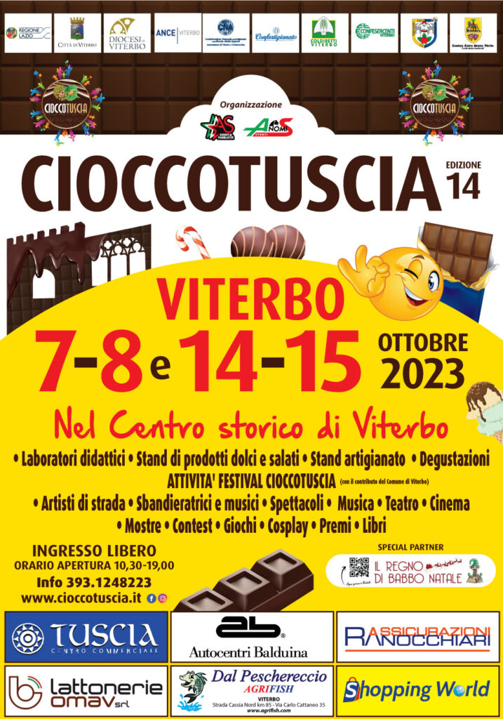 radiotusciaevents.com la 14^ edizione di CioccoTuscia Viterbo