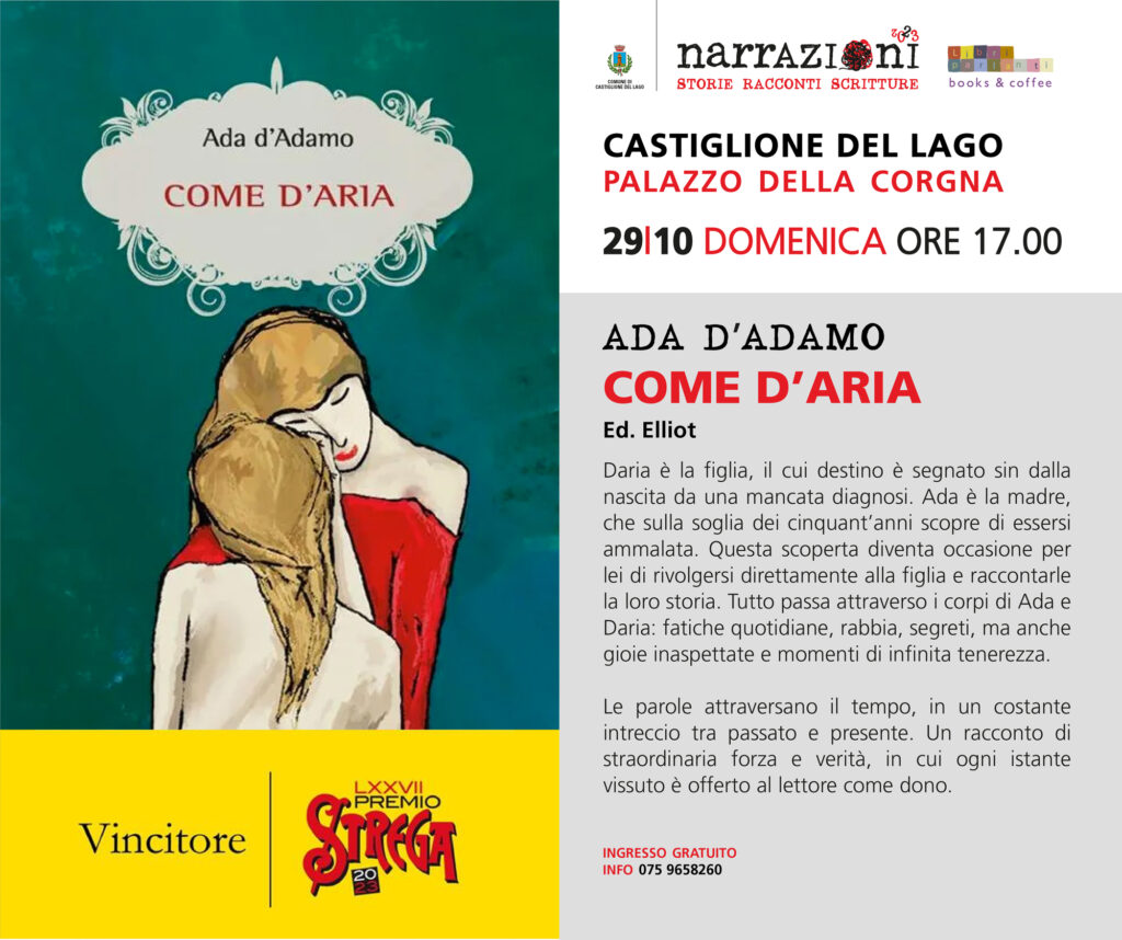 Come d'aria, premio Strega 2023