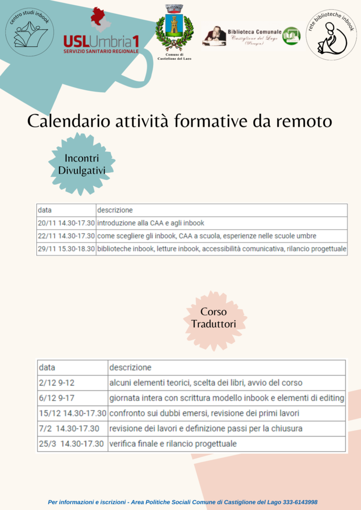 radiotusciaevents.com CAA Inbook per la comunità