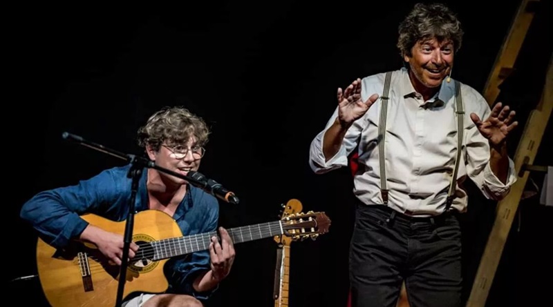 Michele La Ginestra, a Teatro Golden con "M'accompagno da me"