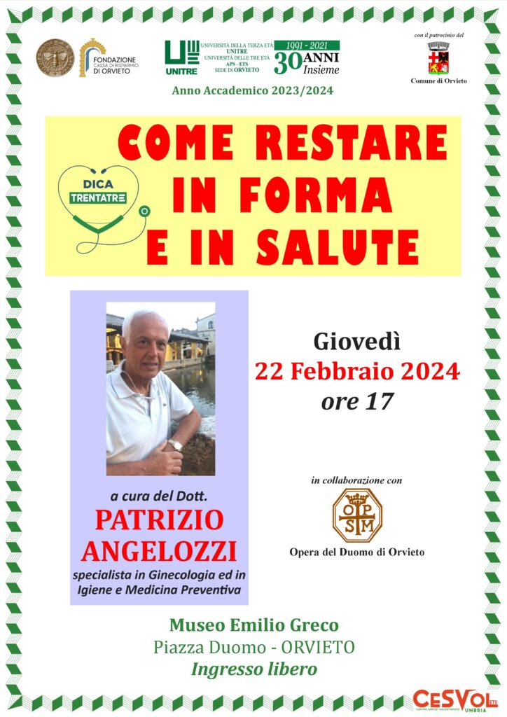 radiotusciaevents.com Dica 33" per Unitre Orvieto