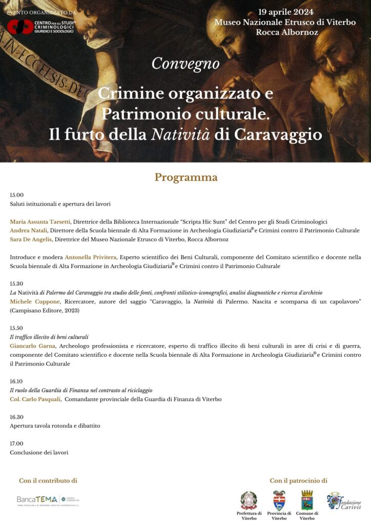 radiotusciaevents.com Crimine organizzato e Patrimonio culturale. Il furto della Natività di Palermo