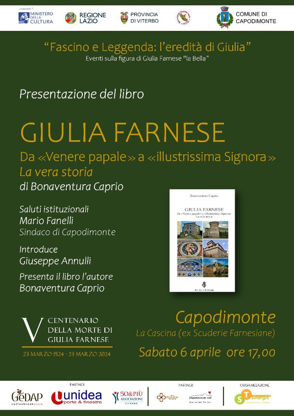 «Giulia Farnese» di Bonaventura Caprio a Capodimonte