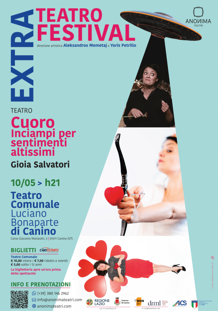 Gioia Salvatori, attrice e autrice. 
