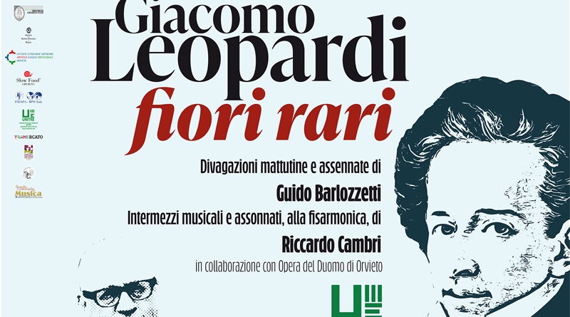 radiotusciaevents.com Giacomo Leopardi, con Guido Barlozzetti e Riccardo Cambri