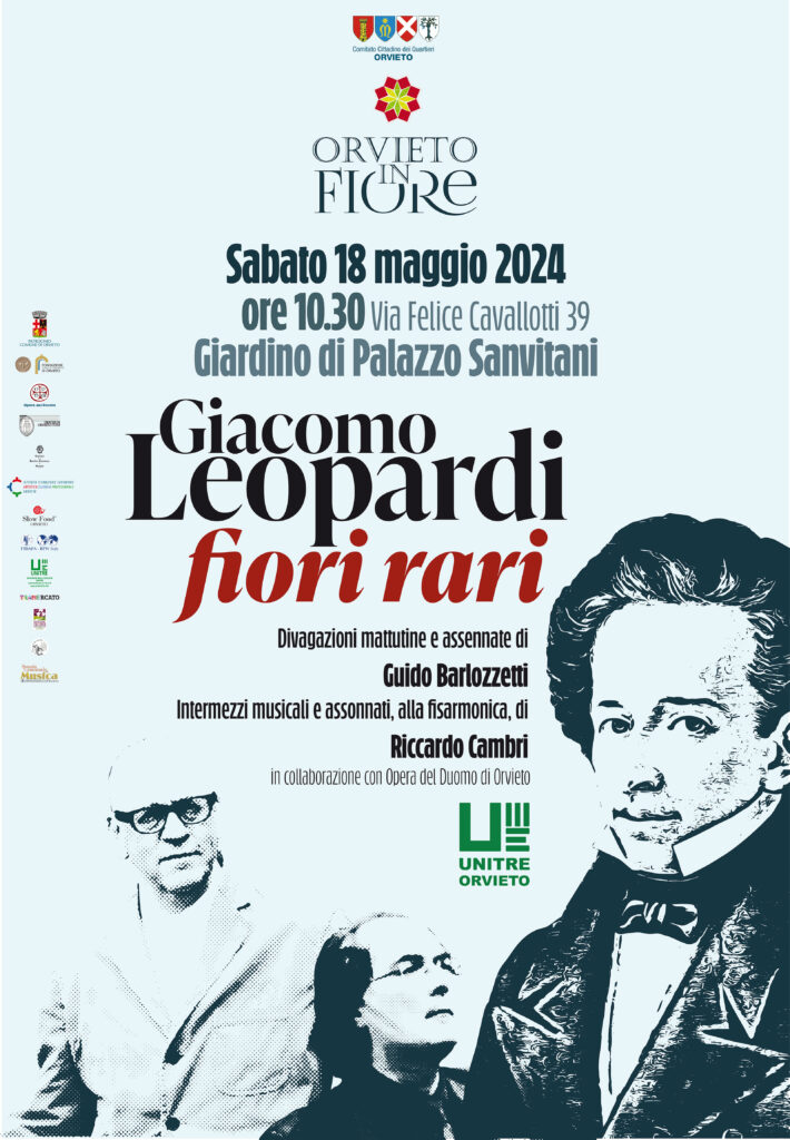 radiotusciaevents.com Giacomo Leopardi, con Guido Barlozzetti e Riccardo Cambri