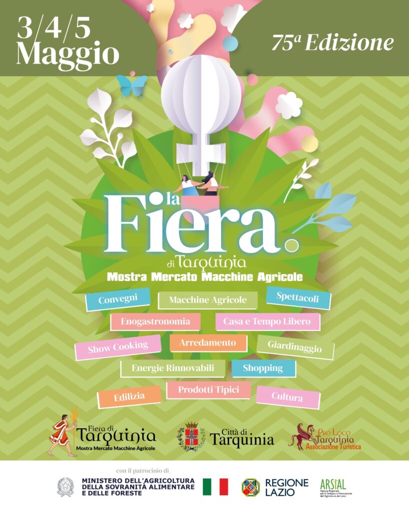 radiotusciaevents.com Tarquinia Lido la 75esima edizione della Mostra mercato macchine agricole