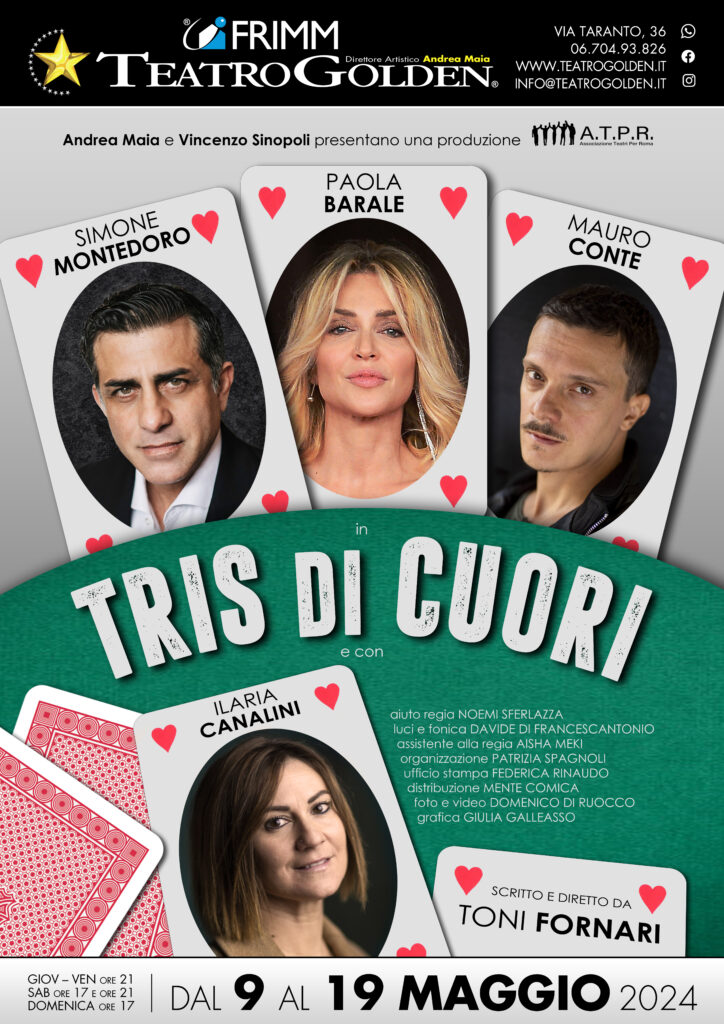 radiotusciaevents.com "Tris di cuori" di Toni Fornari