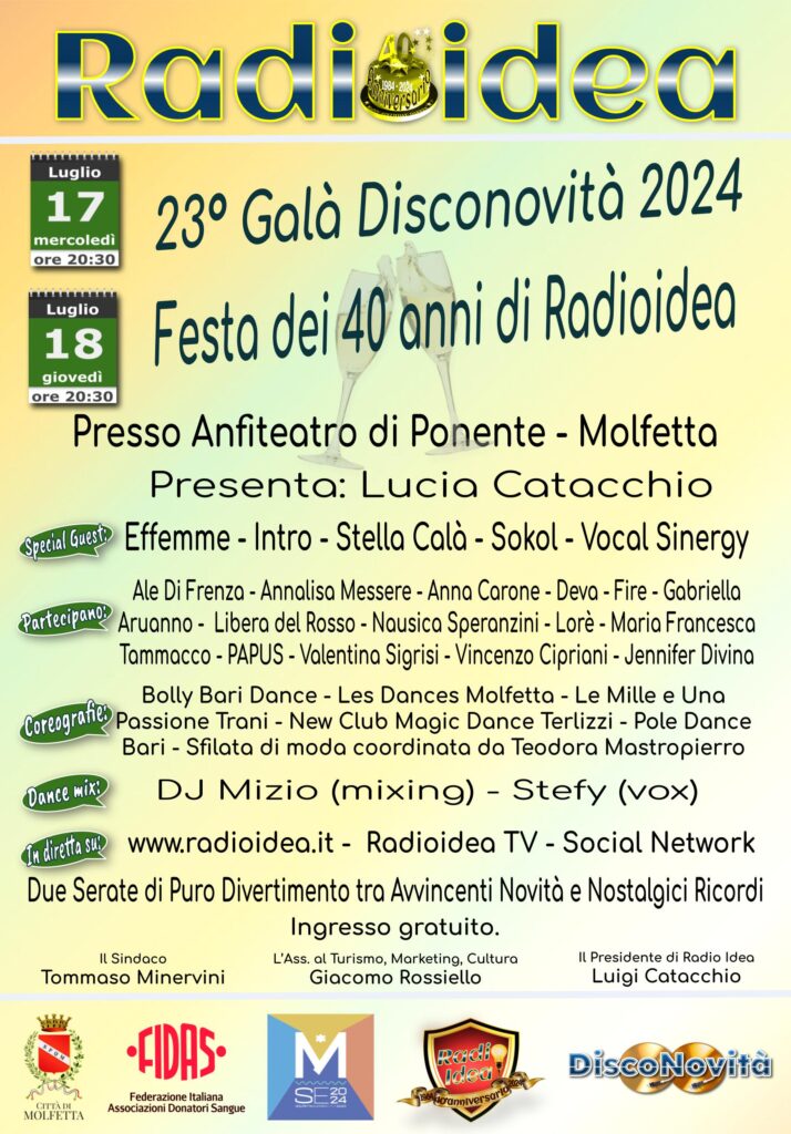 radiotusciaevents.com 23ª edizione del “Galà Disconovità”
