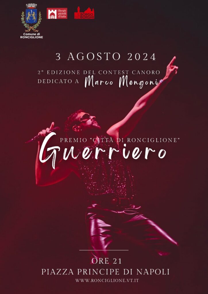 radiotusciaevents.com “Guerriero” in omaggio a Marco Mengoni