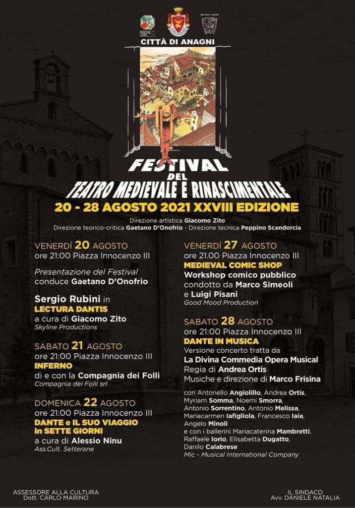 radiotusciaevents.com FESTIVAL DEL TEATRO MEDIEVALE E RINASCIMENTALE DI ANAGNI