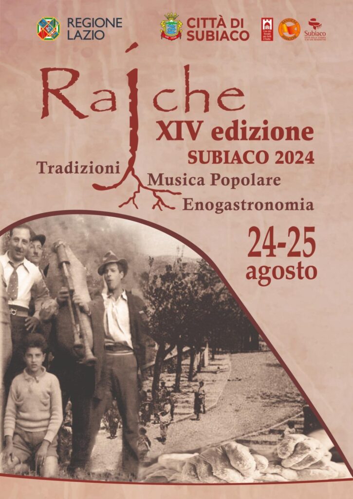 radiotusciaevents.com Subiaco, "Rajche" torna per la XIV edizione, il 24 e 25 agosto
