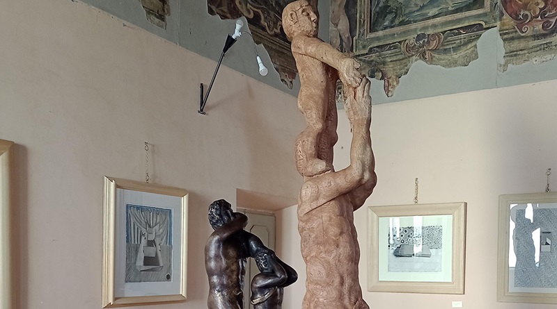 la mostra dello scultore australiano David Booker