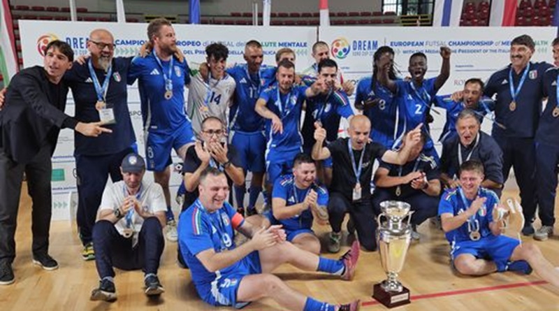 premiazione finale dell'Europeo di calcio a 5