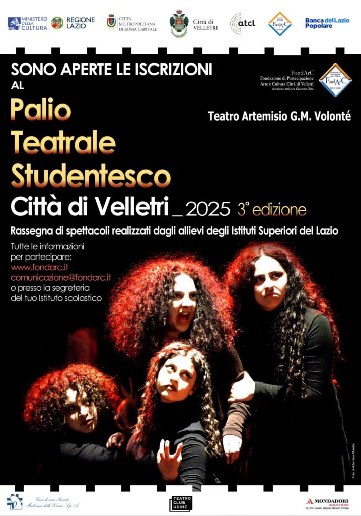 radiotusciaevents.com Palio Teatrale Studentesco Città di Velletri 2025