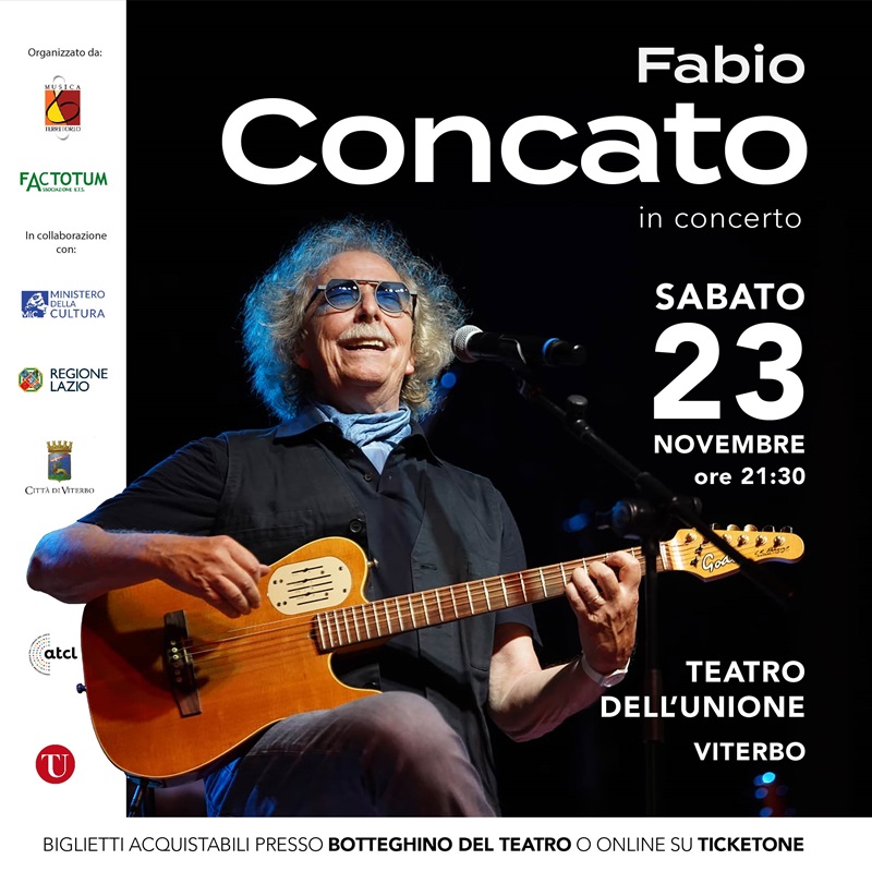 radiotusciaevents.com JazzUp Festival: l’autunno viterbese in musica con la chiusura di Fabio Concato al Teatro dell’Unione