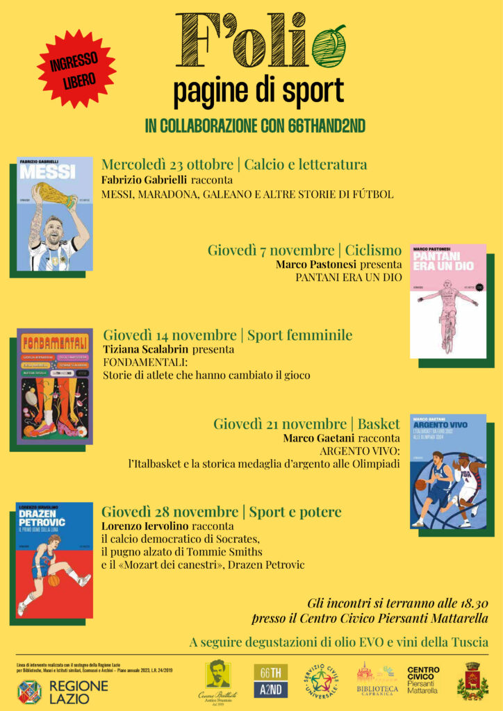 radiotusciaevents.com F’Olio: Pagine di Sport a Capranica