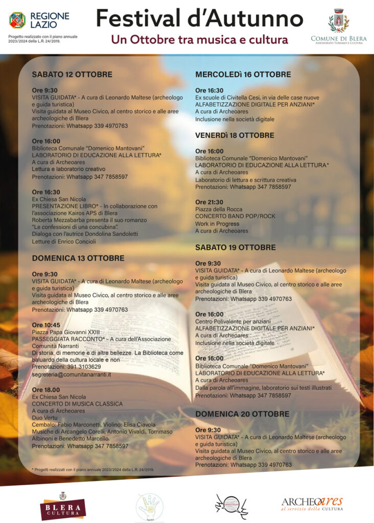 radiotusciaevents.com “Festival d’autunno” a Blera