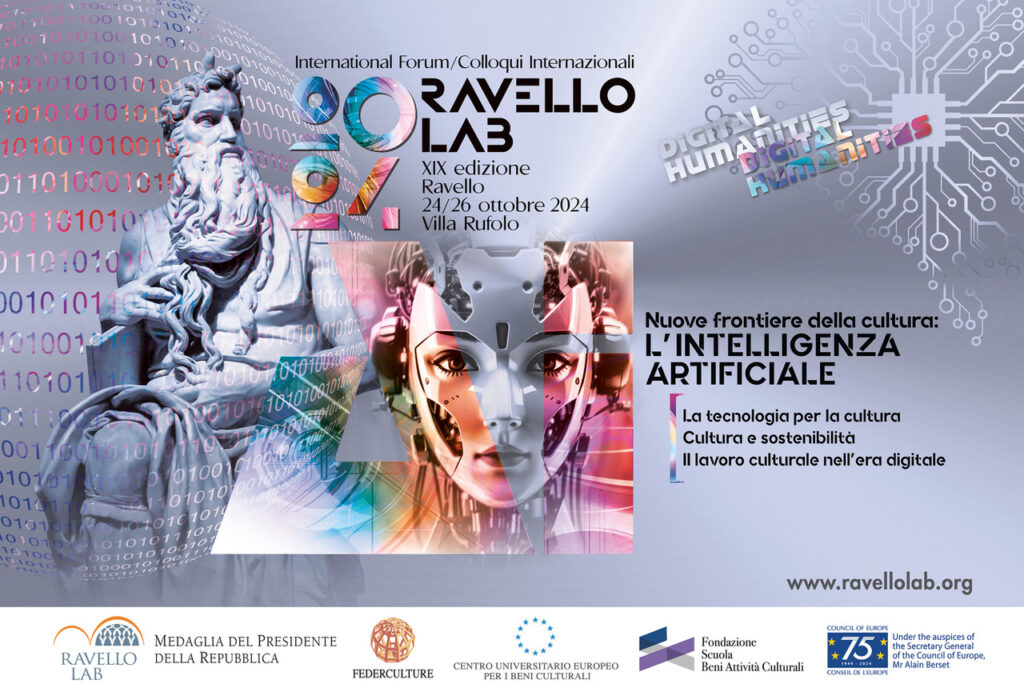 RAVELLO LAB 2024. Nuove frontiere della cultura: l’intelligenza artificiale