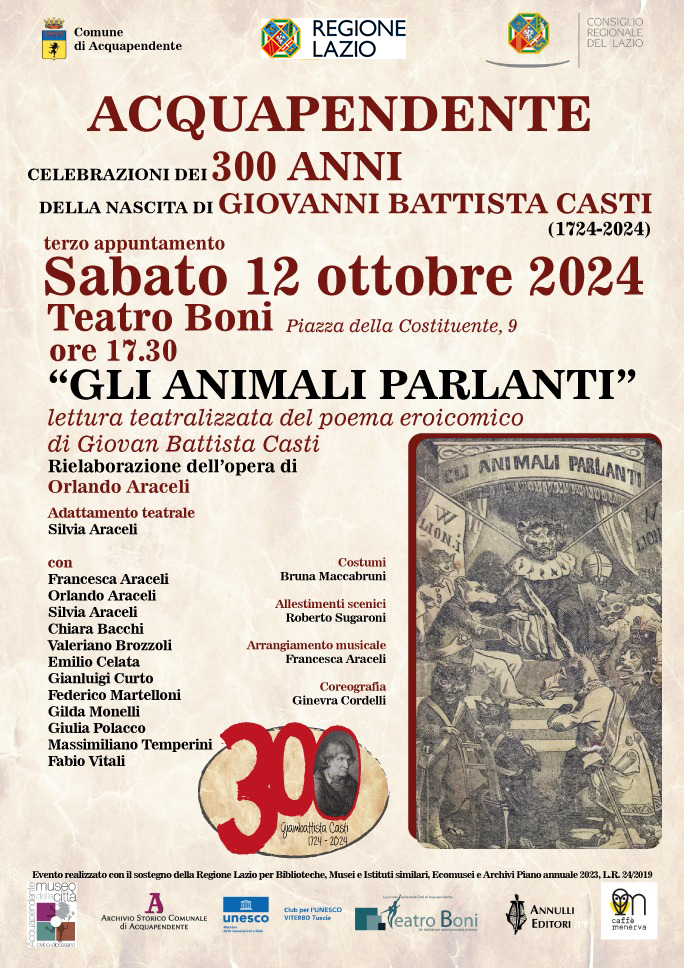 radiotusciaevents.com Gli animali parlanti di Giovanni Battista Casti, opera che rappresenta uno dei più importanti poemi satirici del Settecento