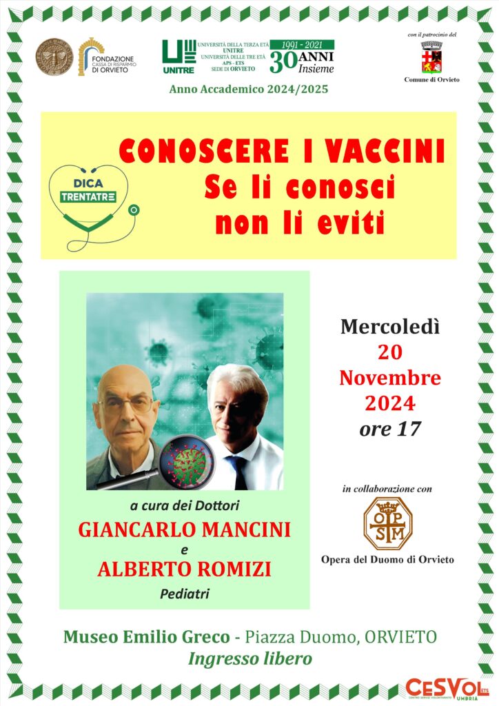 radiotusciaevents.com All'Unitre si parlerà di vaccini