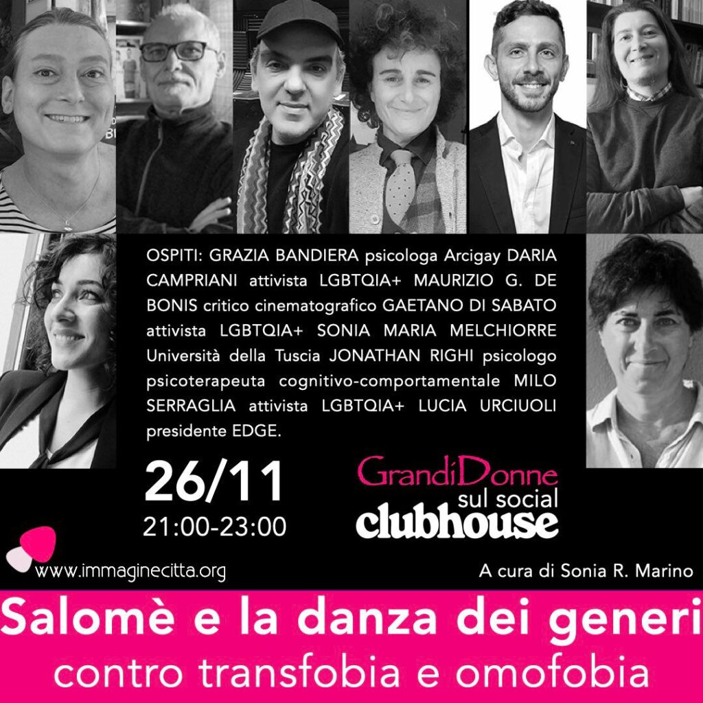 Salomè e la danza dei Generi. Contro transfobia e omofobia