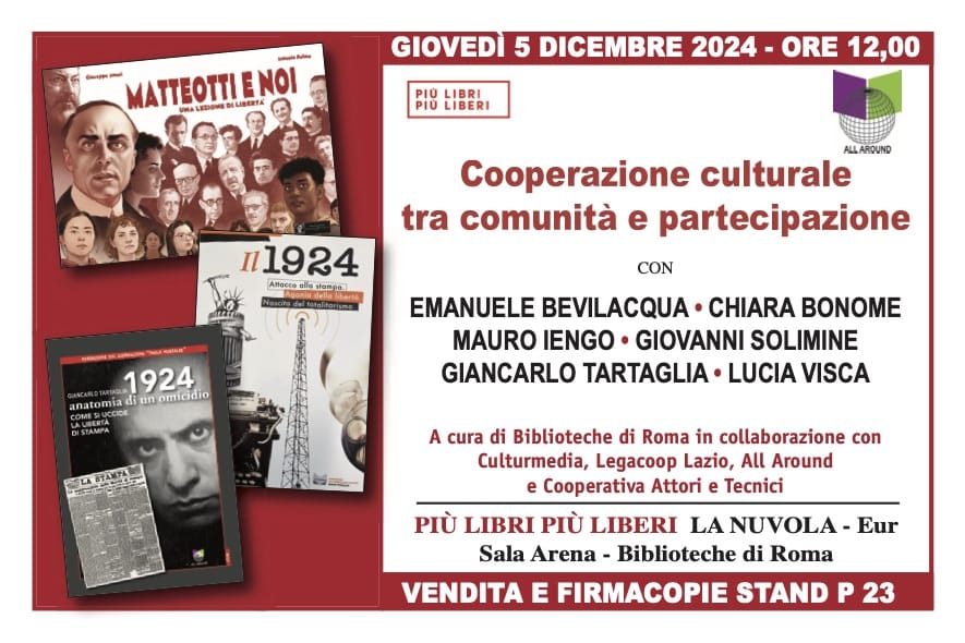 All Around a Più Libri Più Liberi 