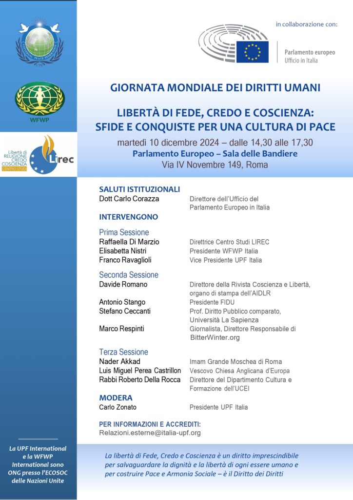 radiotusciaevents.com Giornata Mondiale Diritti Umani, convegno