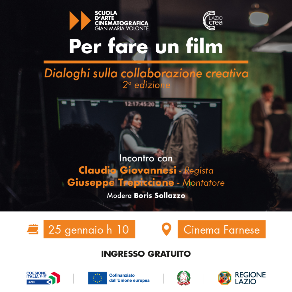 radiotusciaevents.com L'iniziativa "Per fare un film", ideata dalla Scuola Volonté, si propone di mettere in luce il valore della collaborazione creativa