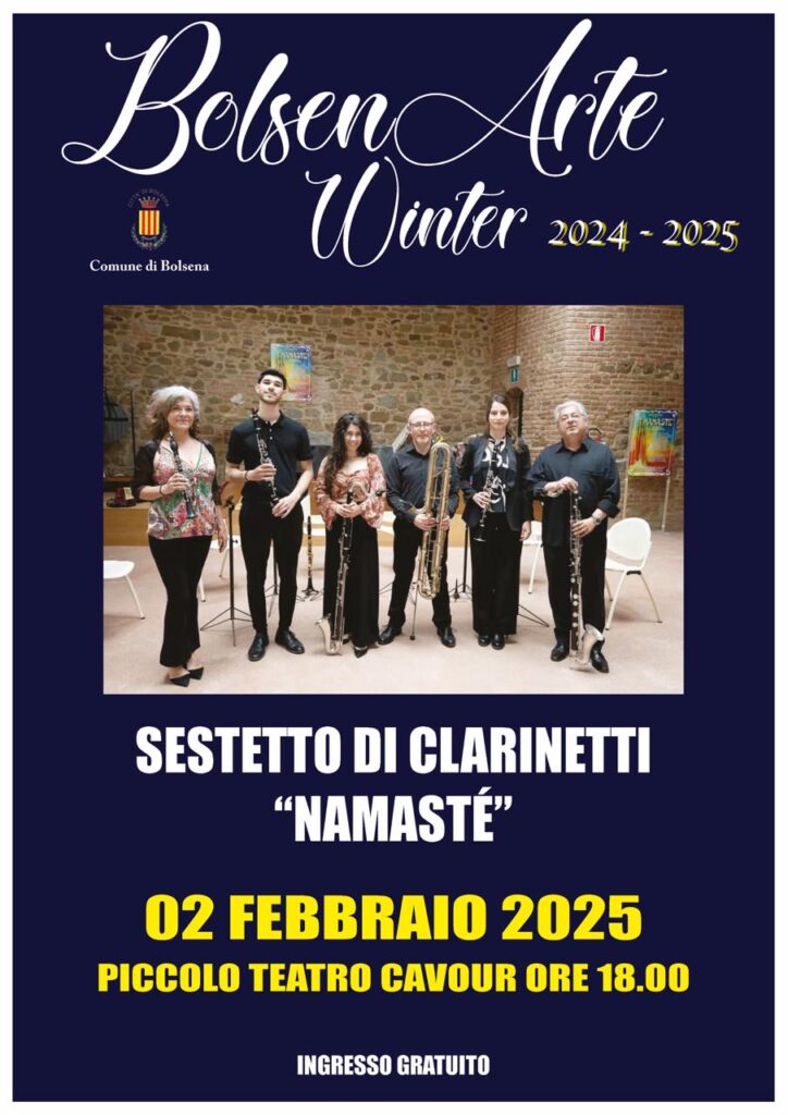 radiotusciaevents.com il sestetto di clarinetti NAMASTÉ