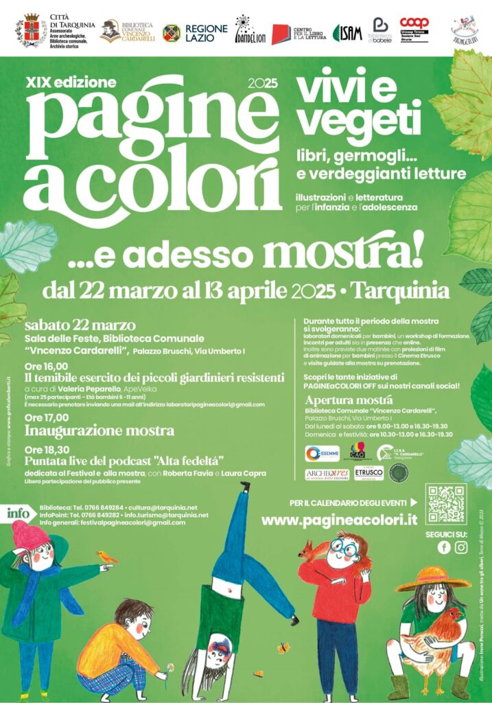 radiotusciaevents.com mostra di illustrazioni di PAGINEaCOLORI