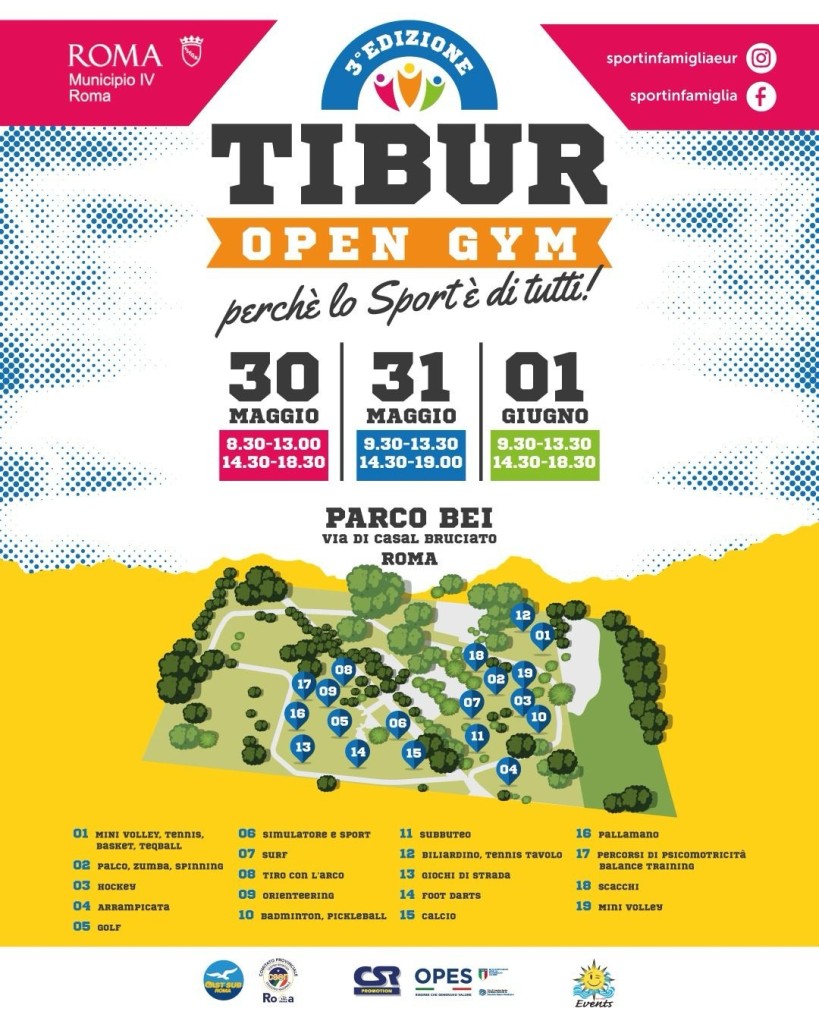radiotusciaevents.com Tibur open gym, l’attesa manifestazione dedicata allo sport,