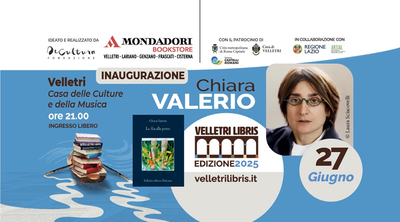 "Velletri Libris" 2025: si inizia con Chiara Valerio