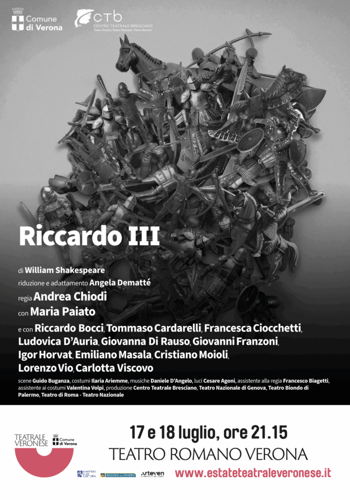 Al Teatro Romano di Verona va in scena il RICCARDO III