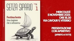 Senza Sipario nasce proprio con questo spirito: rallentare la corsa