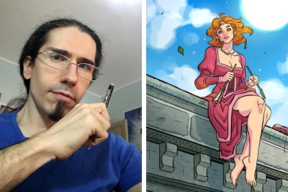 radiotusciaevents.com Oscar Celestini, fumettista e illustratore di Viterbo