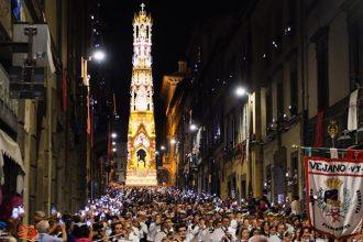 Macchina di Santa Rosa, giovedì 9 luglio l'assemblaggio di Dies Natalis a San Sisto