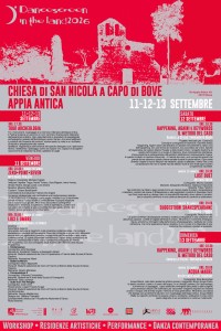 radiotusciaevents.com DANCESCREEN IN THE LAND 2026
RESPIRO AL CENTRO
Parco Archeologico dell'Appia Antica