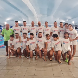radiotusciaevents.com Primo allenamento Nautilus Pallanuoto settore maschile piscina Bracciano