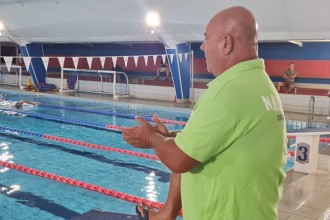 radiotusciaevents.com Primo allenamento Nautilus Pallanuoto settore maschile piscina Bracciano