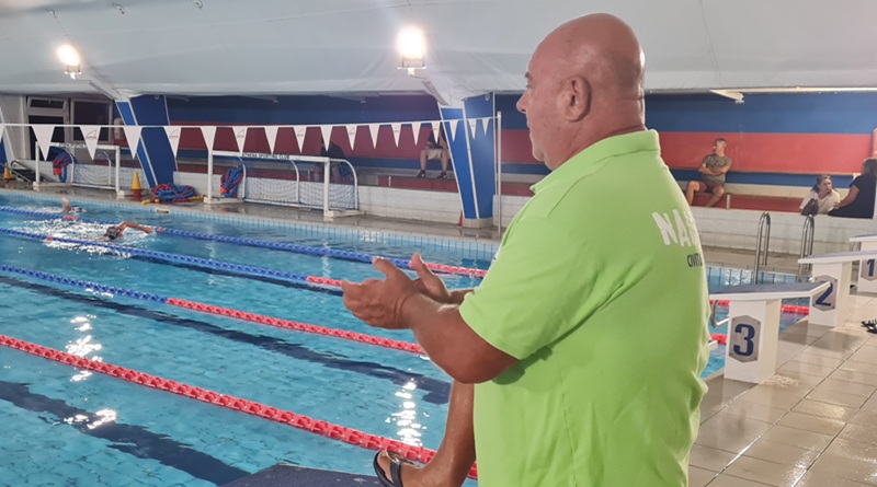 radiotusciaevents.com Primo allenamento Nautilus Pallanuoto settore maschile piscina Bracciano