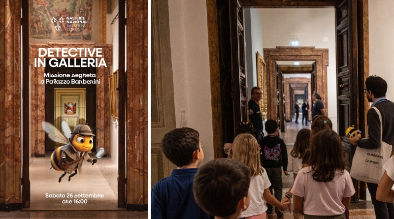 Laboratorio per bambini Detective in galleria a Palazzo Barberini