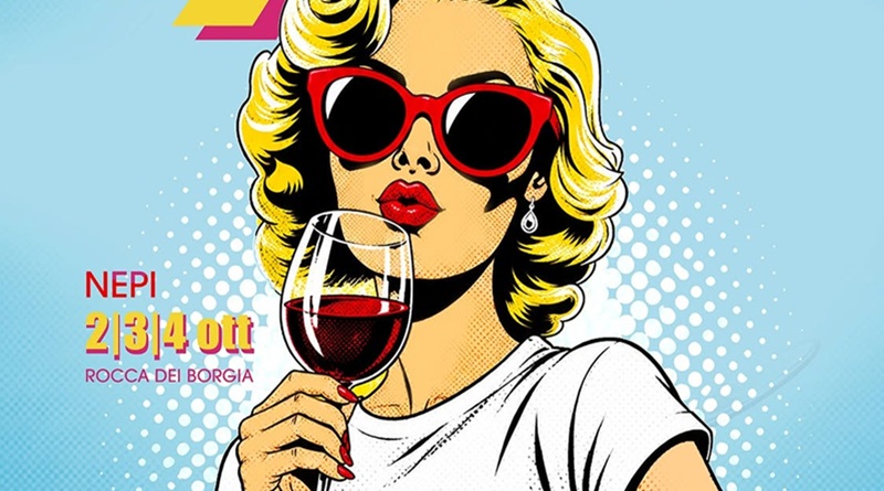 Al Forte dei Borgia di Nepi la decima edizione di Divinarte: “Quando l’Arte incontra il Pop.Tra colori, icone e calici: i 100 di Marilyn”